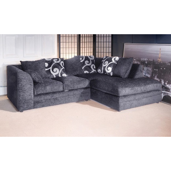 Ebern Designs Duvid 2 Piece Upholstered Corner Sofa & Reviews